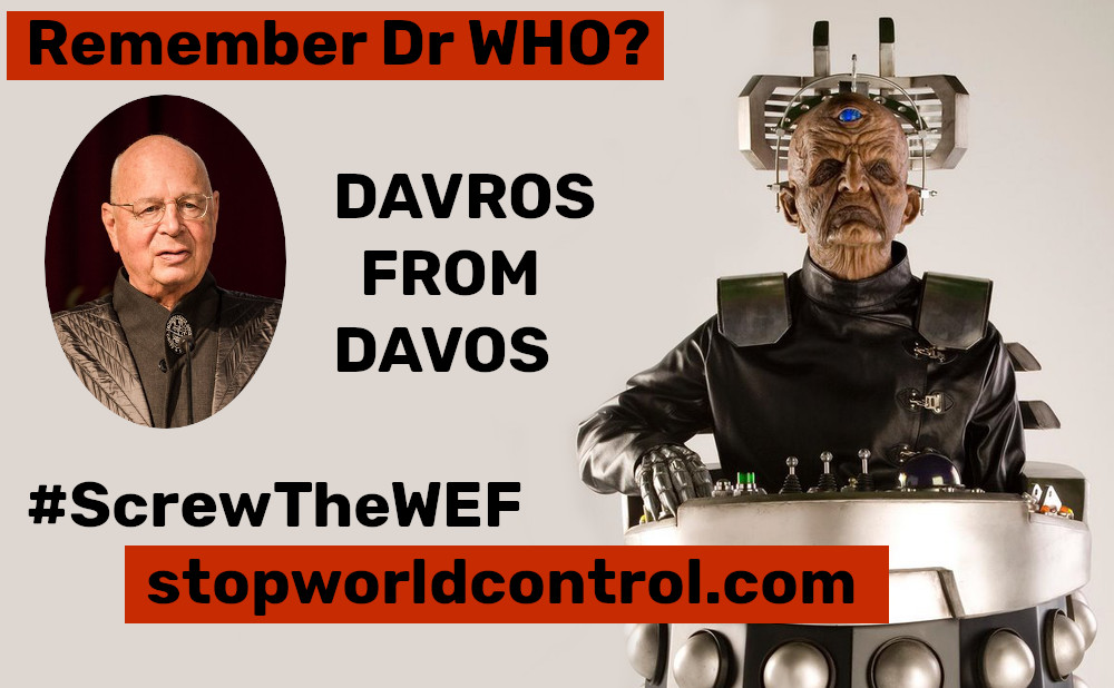 Remember Dr WHO? Meet Davros From Davos