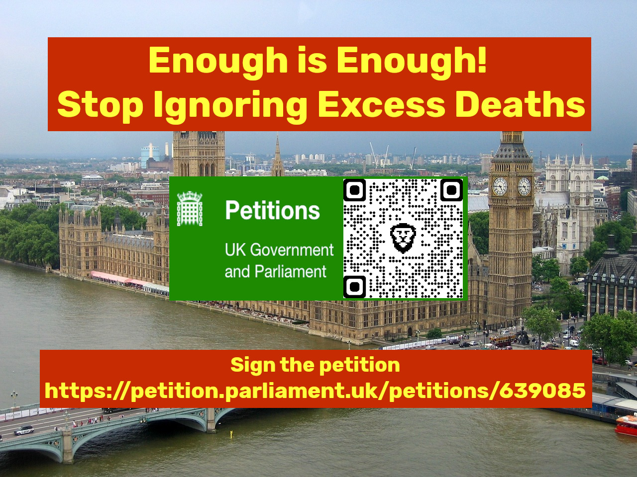 Enough is Enough, Stop Ignoring Excess Deaths